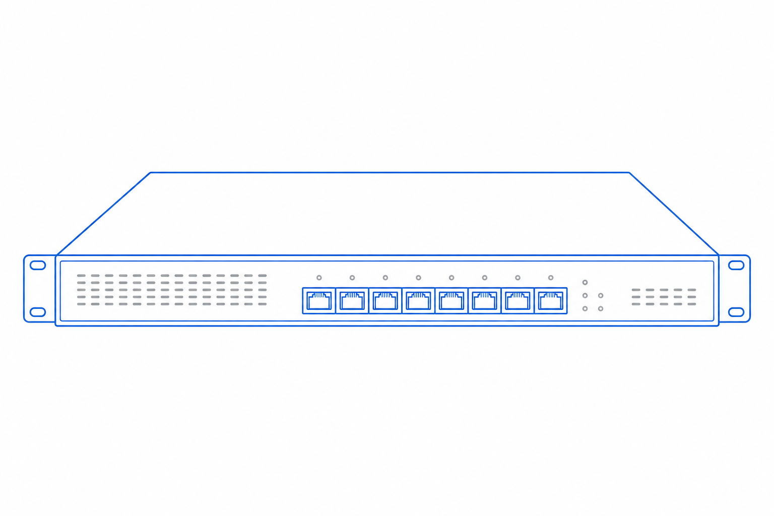 SMB Session Border Controller (SBC) product illustration for the CloudIP communications & ucaas hardware catalog.